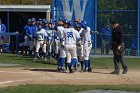 Baseball vs MIT  Wheaton College Baseball vs MIT in the  NEWMAC Championship game. - (Photo by Keith Nordstrom) : Wheaton, baseball, NEWMAC